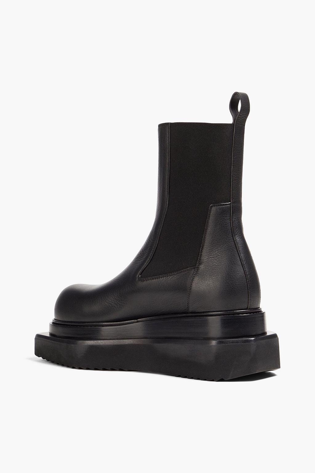 RICK OWENS Beatle Turbo leather Chelsea boots