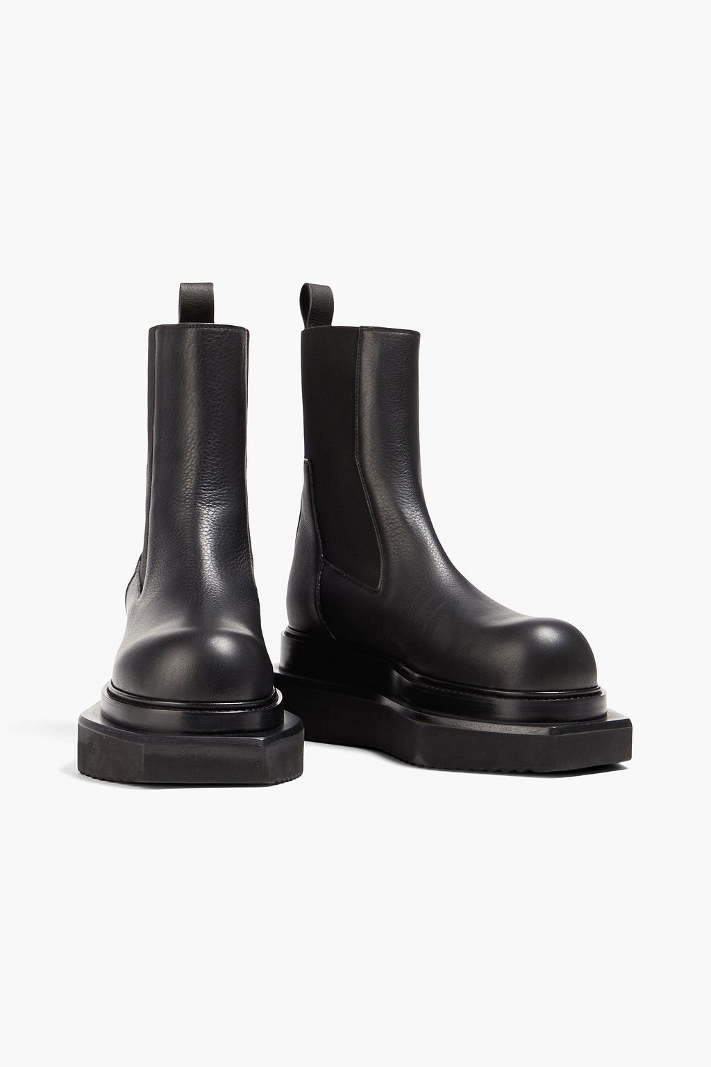 RICK OWENS Beatle Turbo leather Chelsea boots