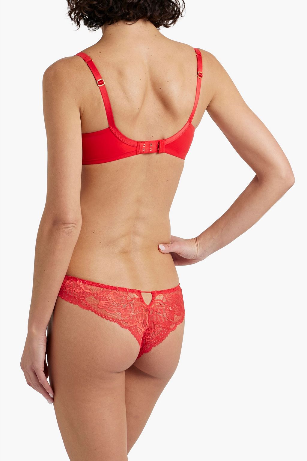 AGENT PROVOCATEUR Lucky tulle underwired bra