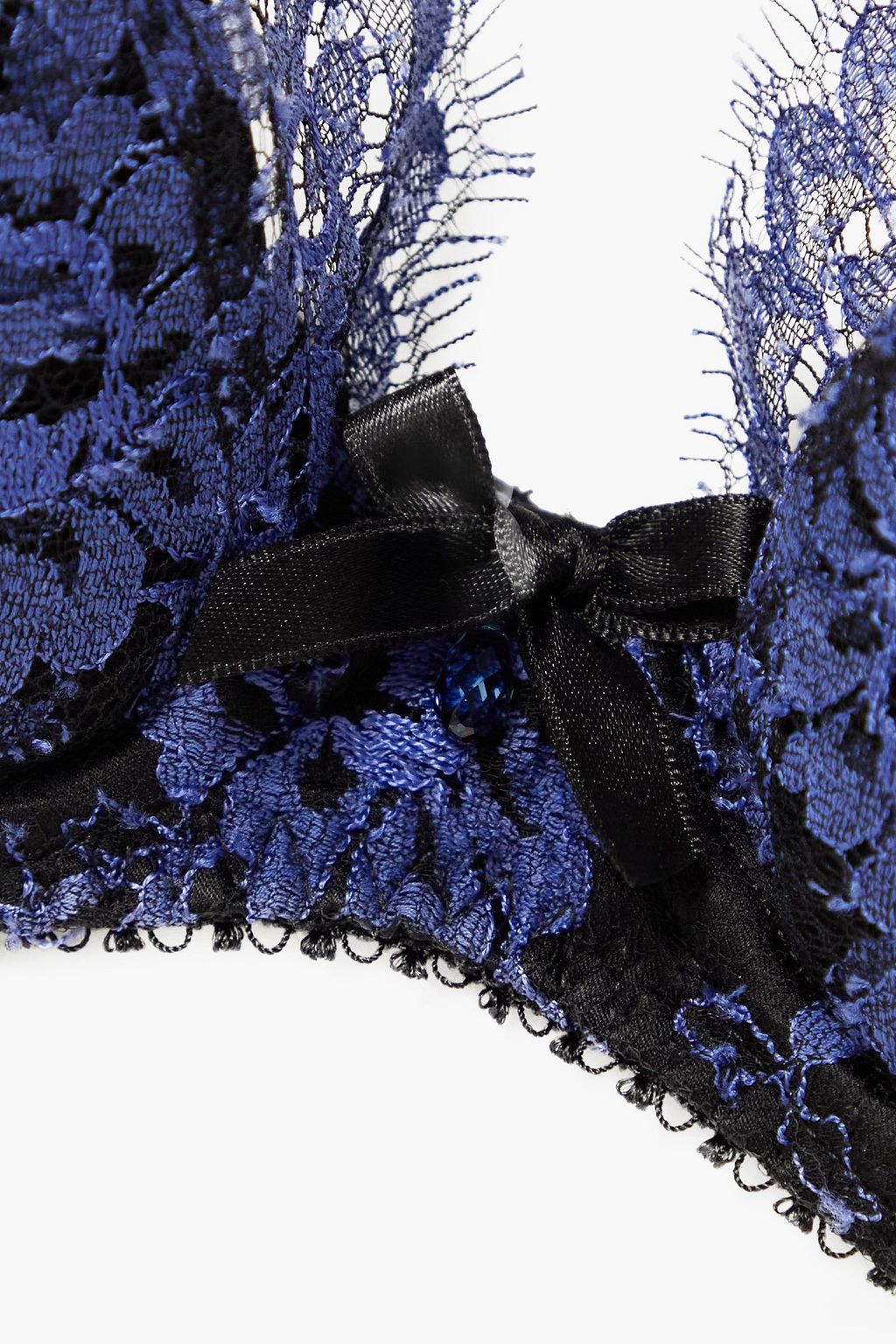 AGENT PROVOCATEUR Carline Leavers lace underwired balconette bra
