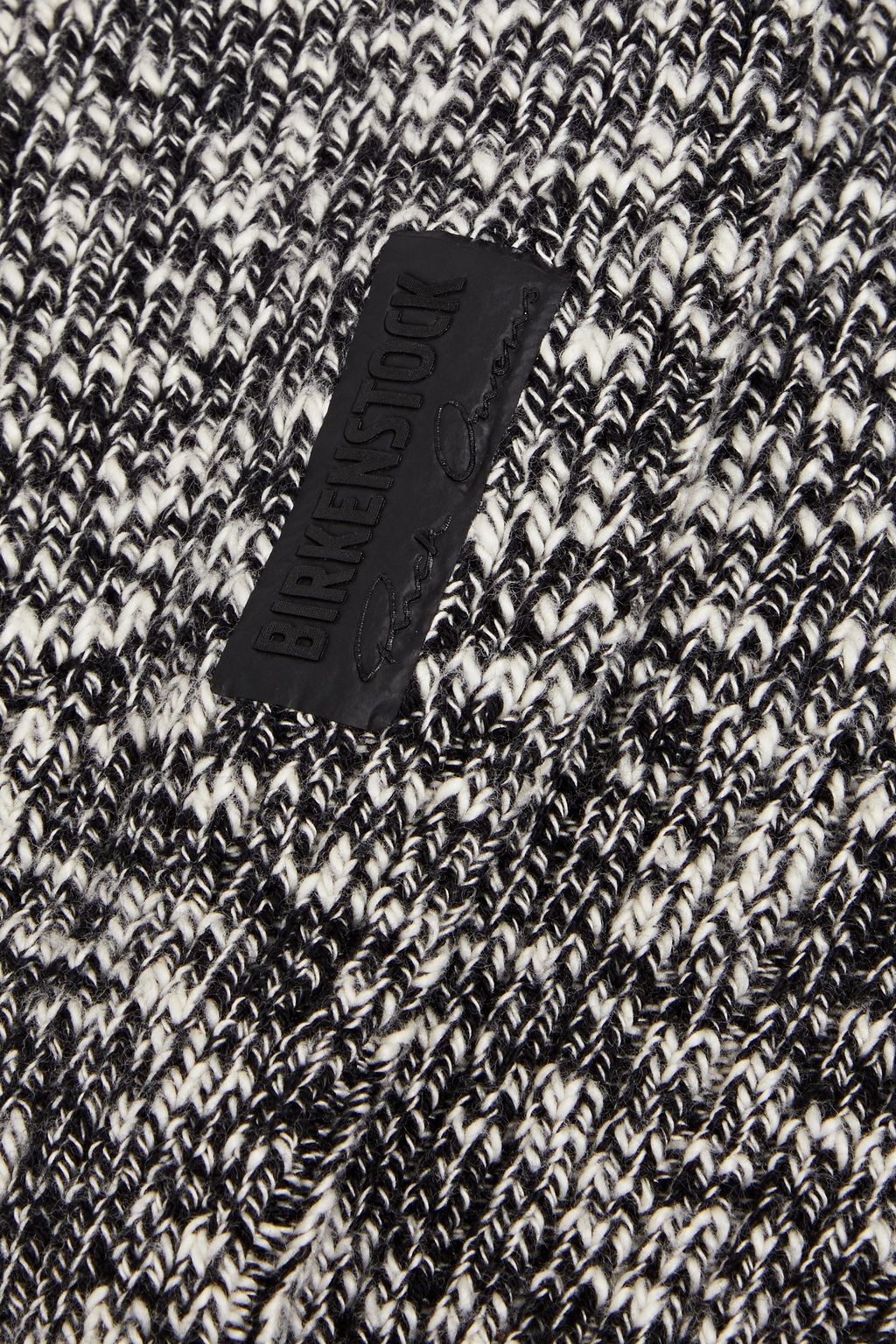 RICK OWENS X BIRKENSTOCK Mélange cotton-blend socks