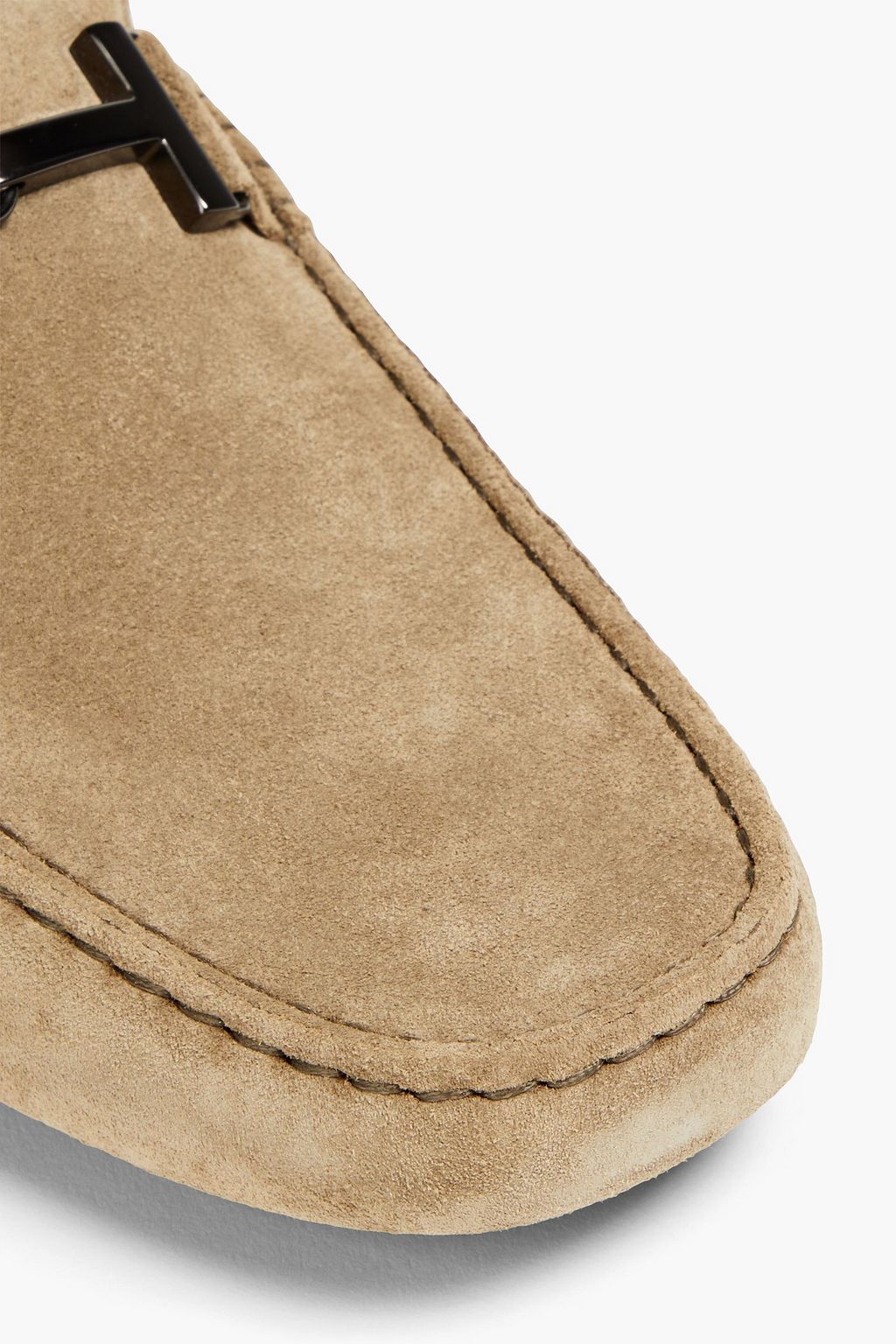 TOD'S Double T suede driving shoes