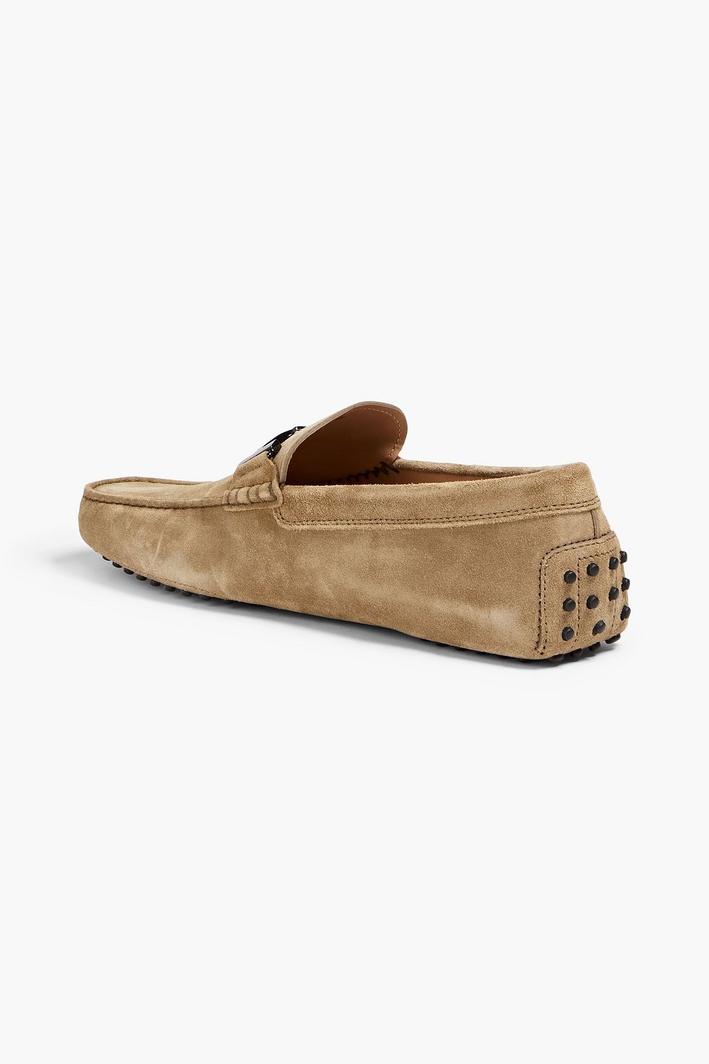TOD'S Double T suede driving shoes