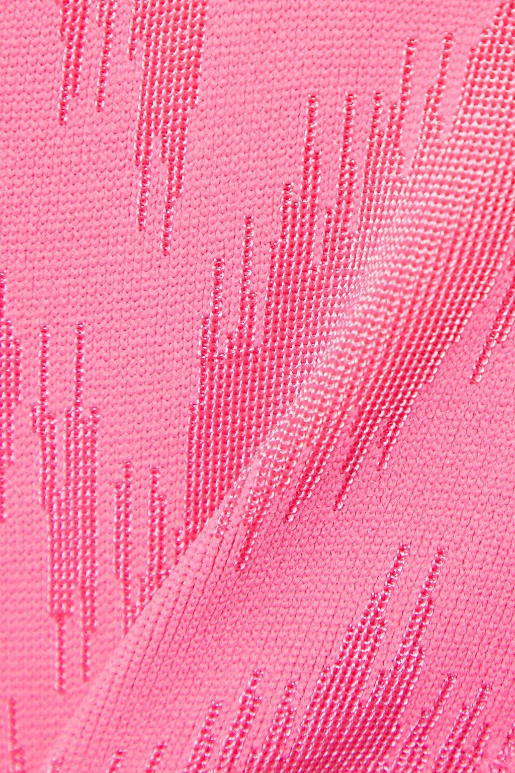 SOLID & STRIPED قطعة بيكيني سفلية ذا إيريس من الجاكار المطاط