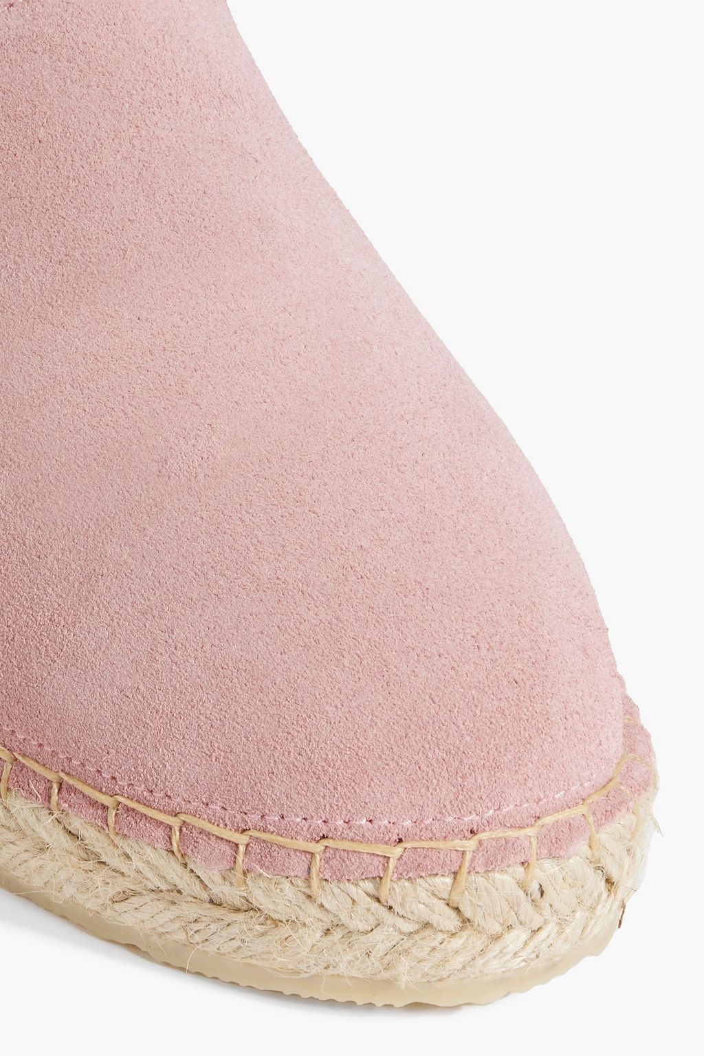IRIS & INK Hallie suede espadrilles