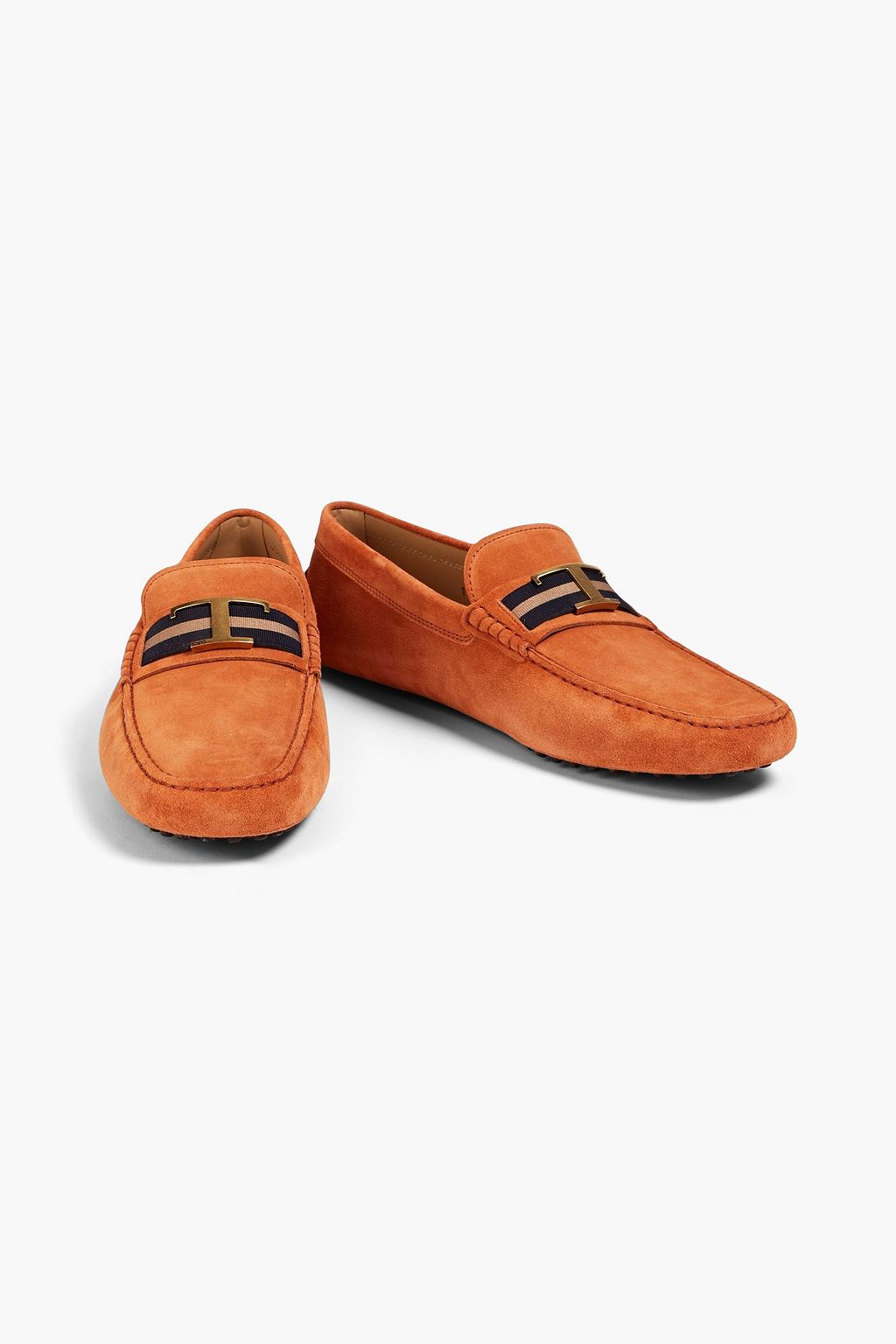 TOD'S T Timeless Gommino suede driving shoes