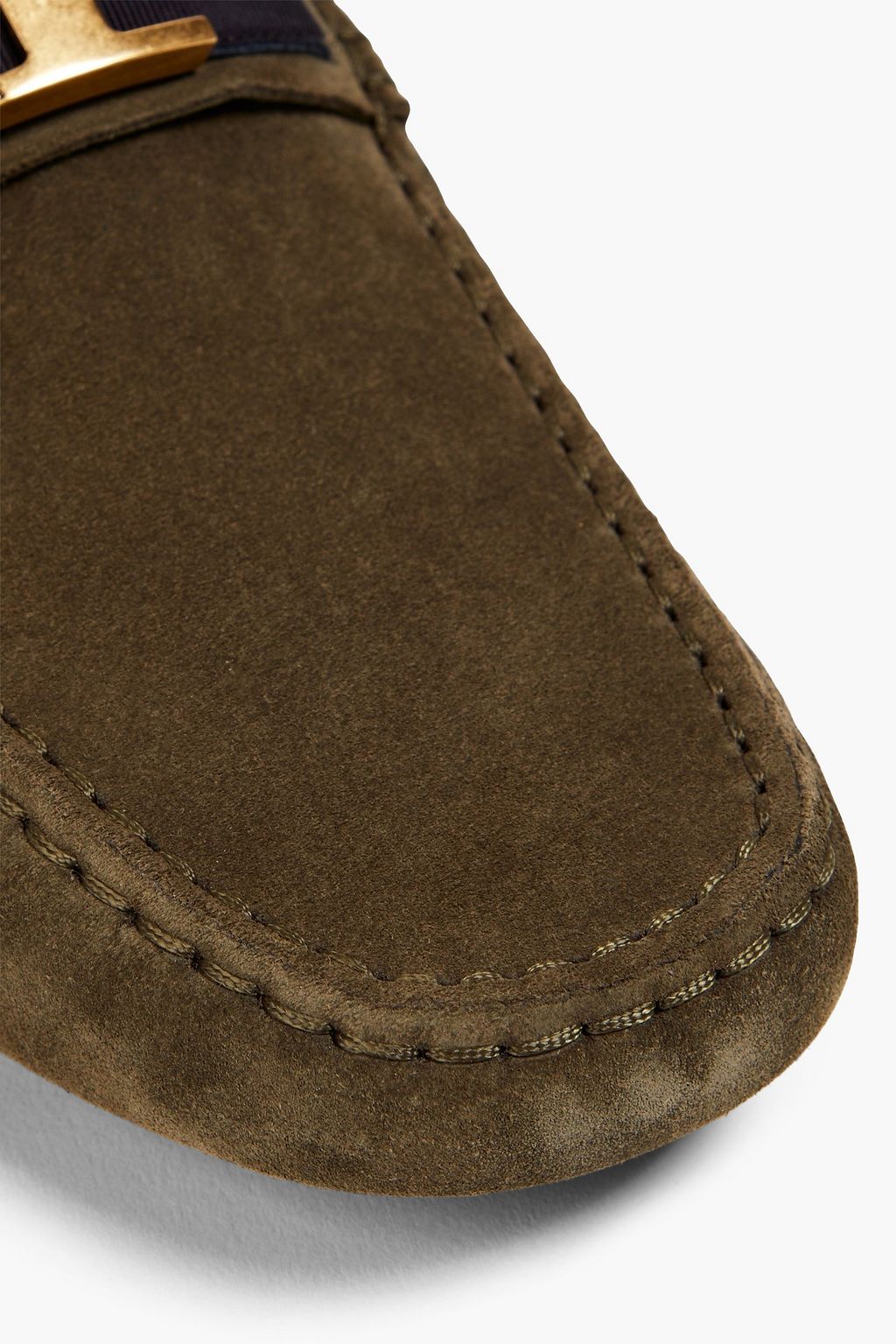 TOD'S T Timeless Gommino suede driving shoes