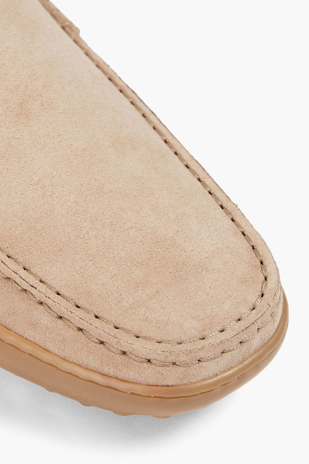 TOD'S حذاء قيادة مصنوع من جلد السويد