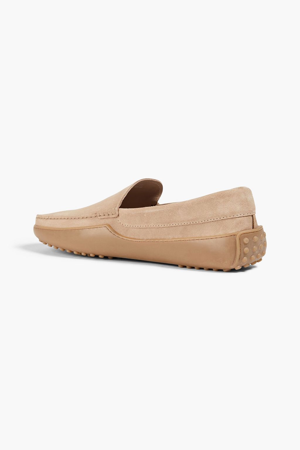 TOD'S حذاء قيادة مصنوع من جلد السويد