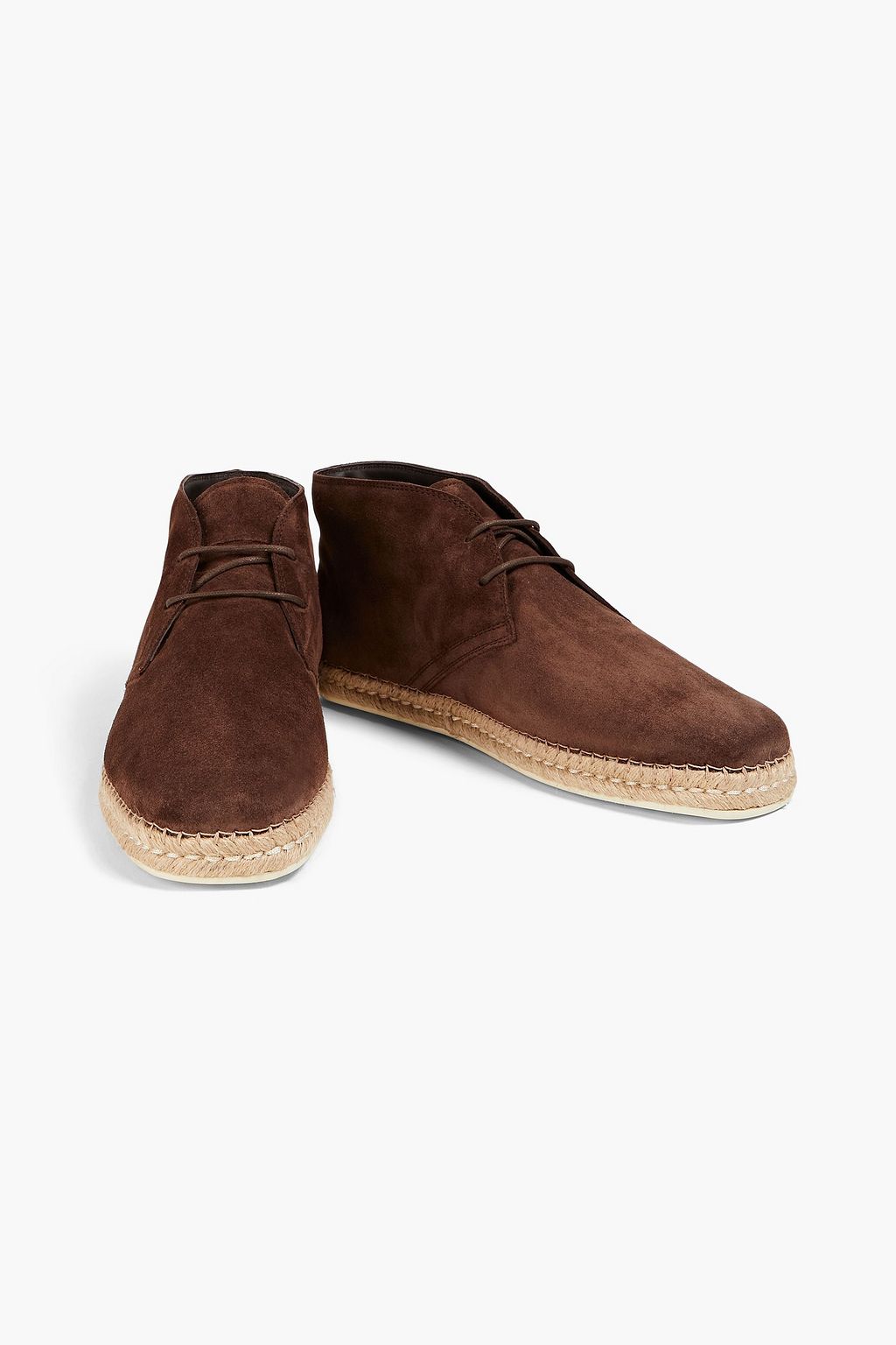 TOD'S Suede desert boots