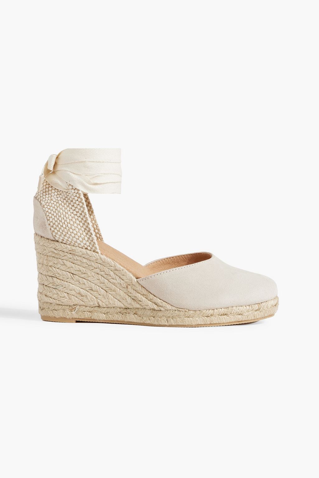 LAST STUDIO Leda suede wedge espadrilles | THE OUTNET