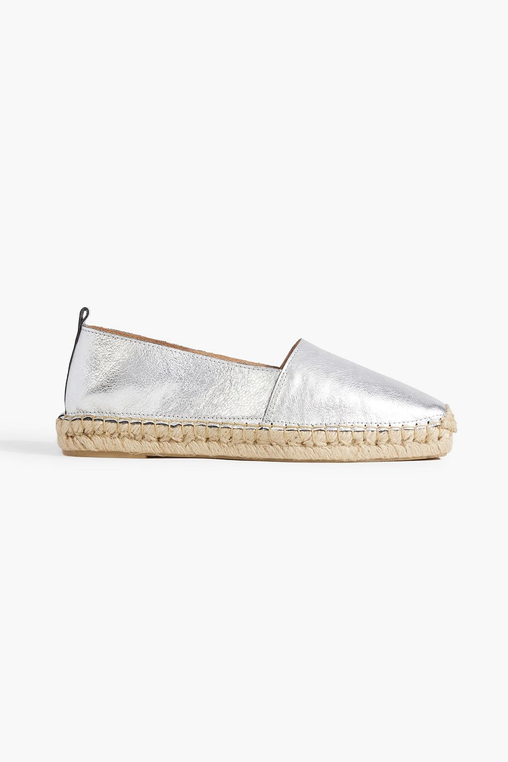 LAST STUDIO Suri metallic leather espadrilles | Sale up to 70% off ...