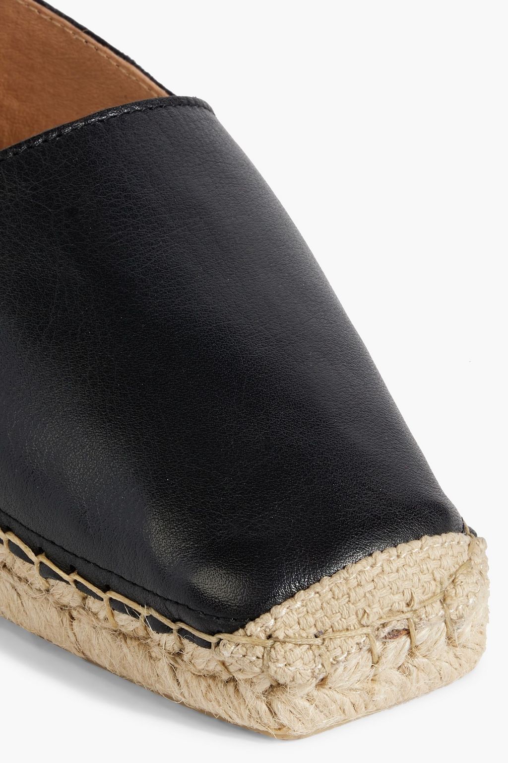 LAST STUDIO Suri leather espadrilles