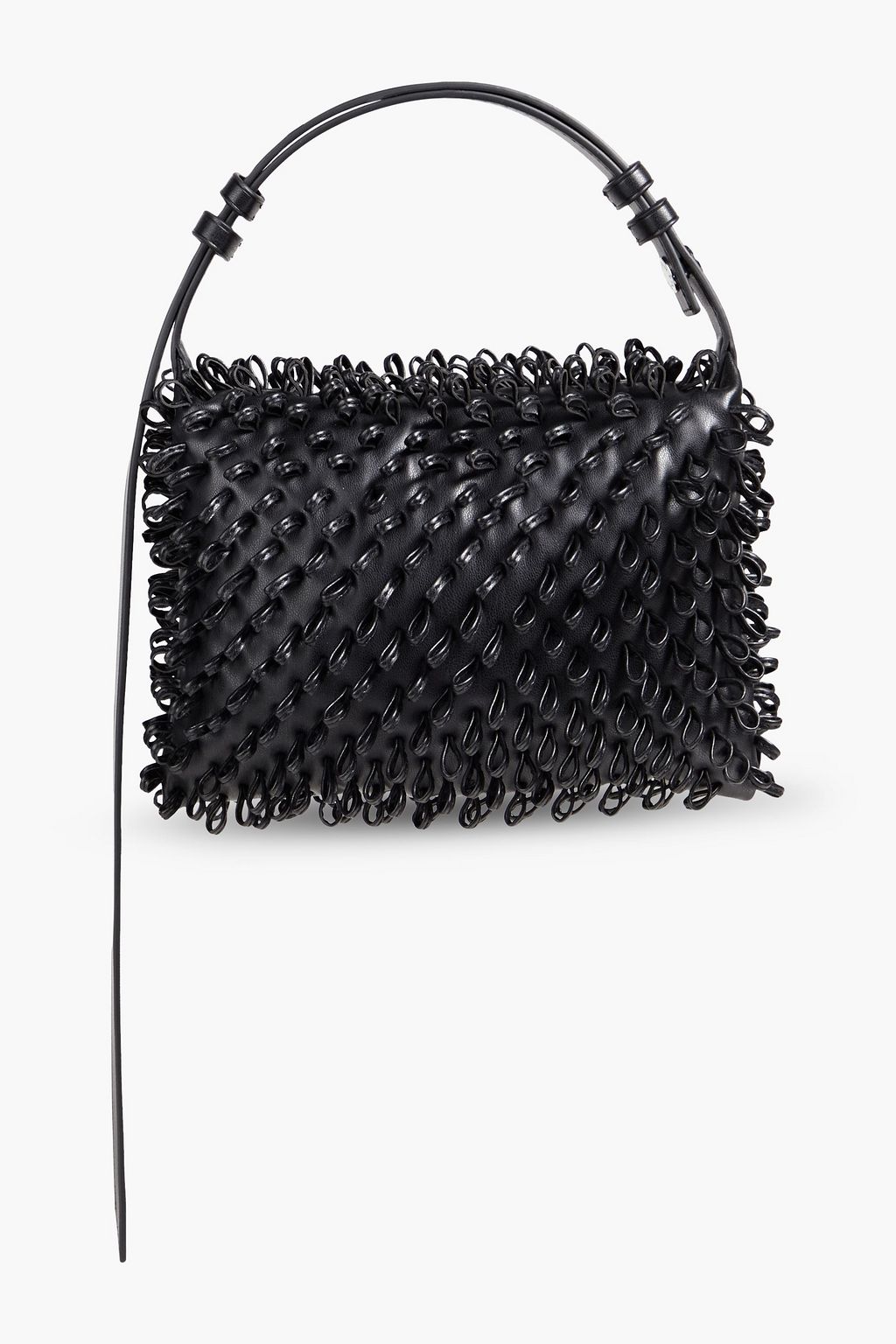SIMON MILLER Mini Puffin embellished faux leather tote THE OUTNET