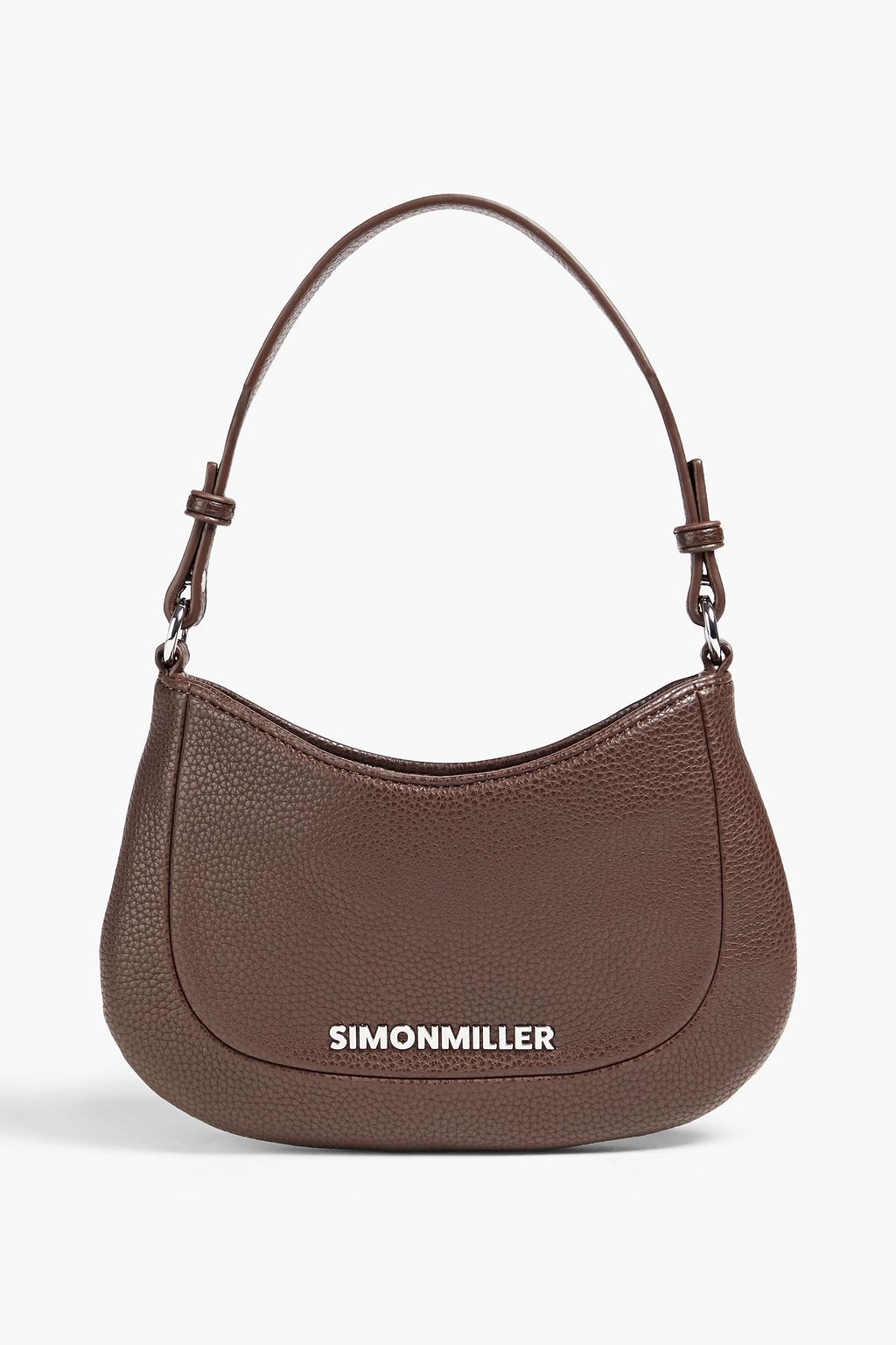 SIMON MILLER Mini Sasi faux pebbledleather shoulder bag THE