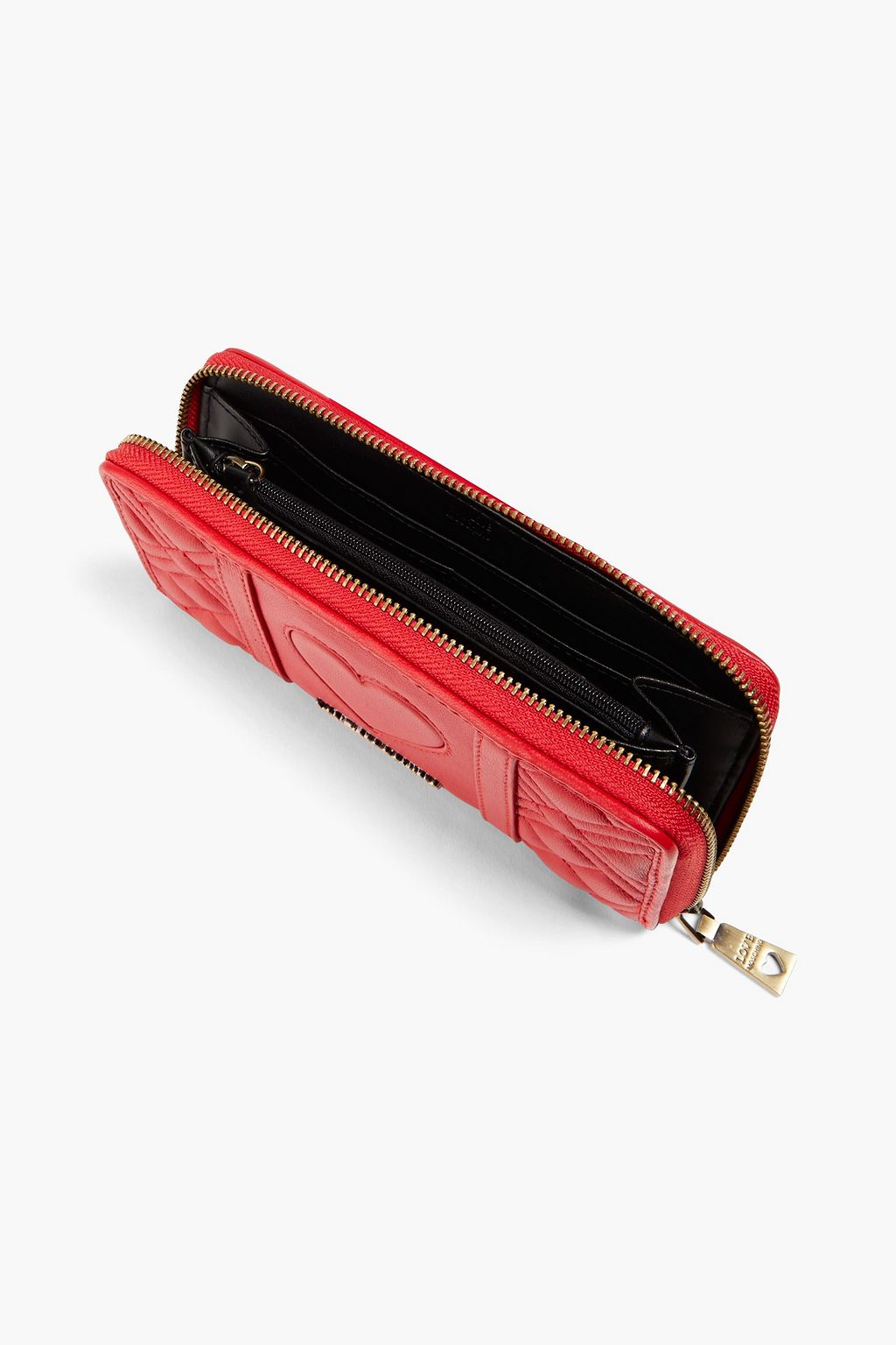 LOVE MOSCHINO Quilted leather wallet