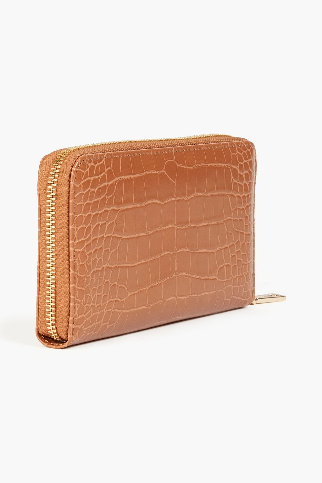 LOVE MOSCHINO Faux croc-effect leather wallet