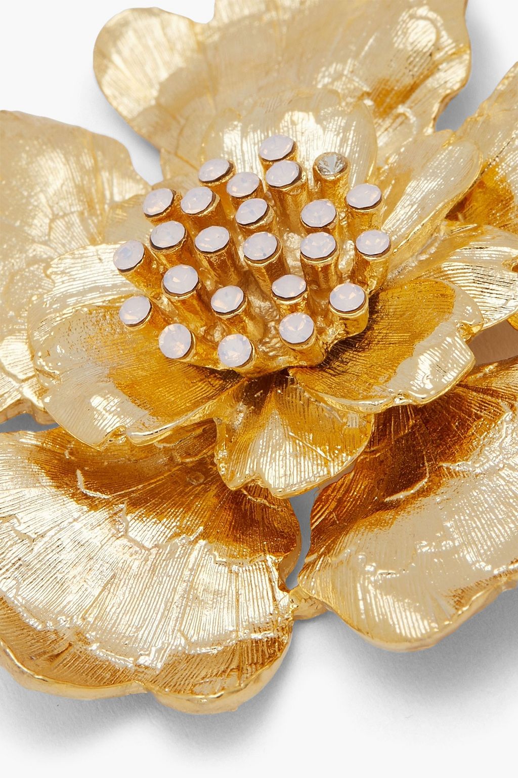 CAROLINA HERRERA Gold-tone crystal bracelet