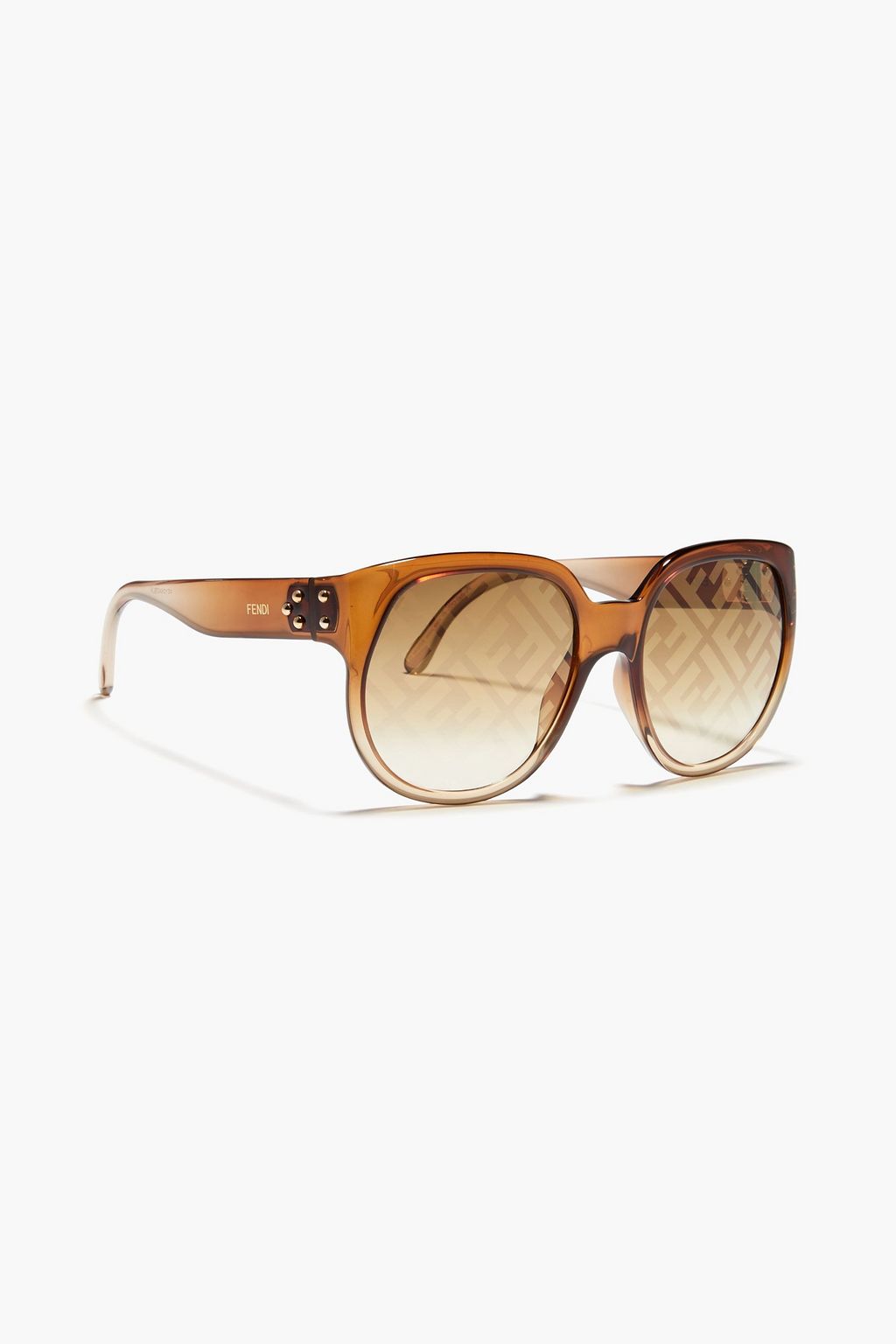 FENDI D-frame studded acetate sunglasses