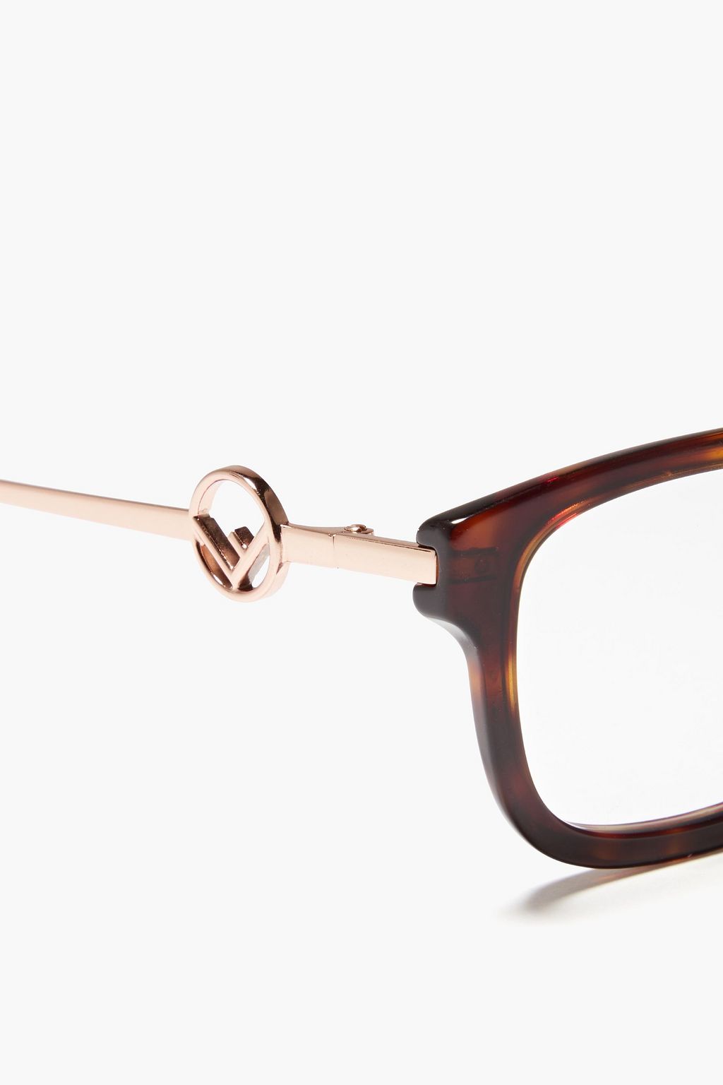 FENDI Square-frame acetate glasses