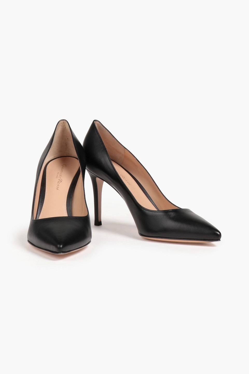 Gianvito Rossi Gianvito 85 Leather Pumps In Black