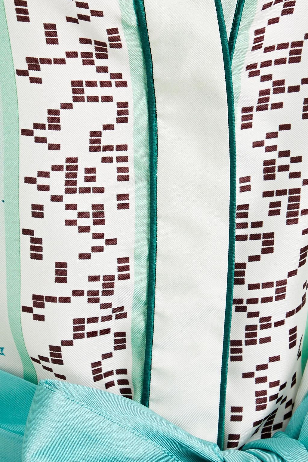 F.R.S. FOR RESTLESS SLEEPERS Printed silk midi dress