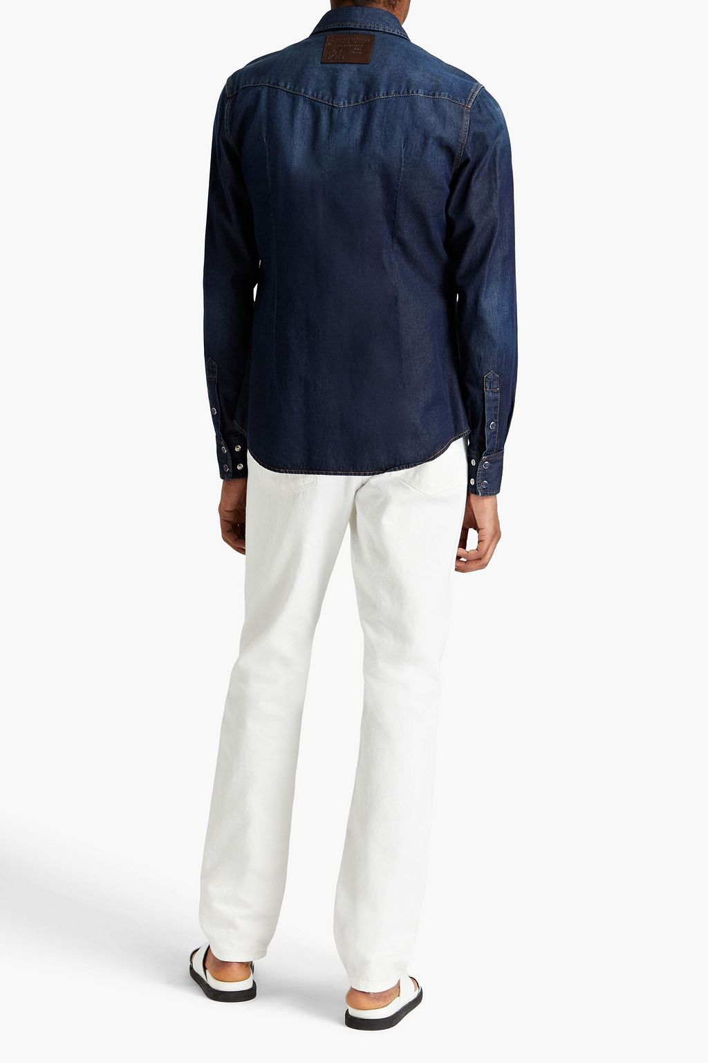 DOLCE&GABBANA Jeanshemd mit Applikationen