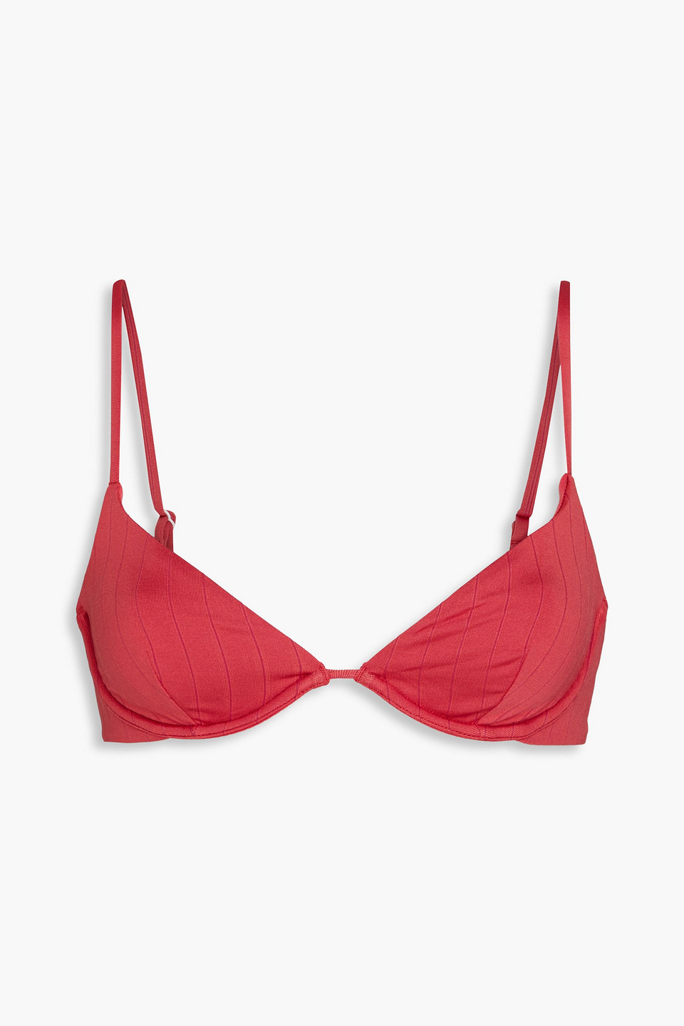 Onia Liana Underwired Bikini Top In Fuchsia