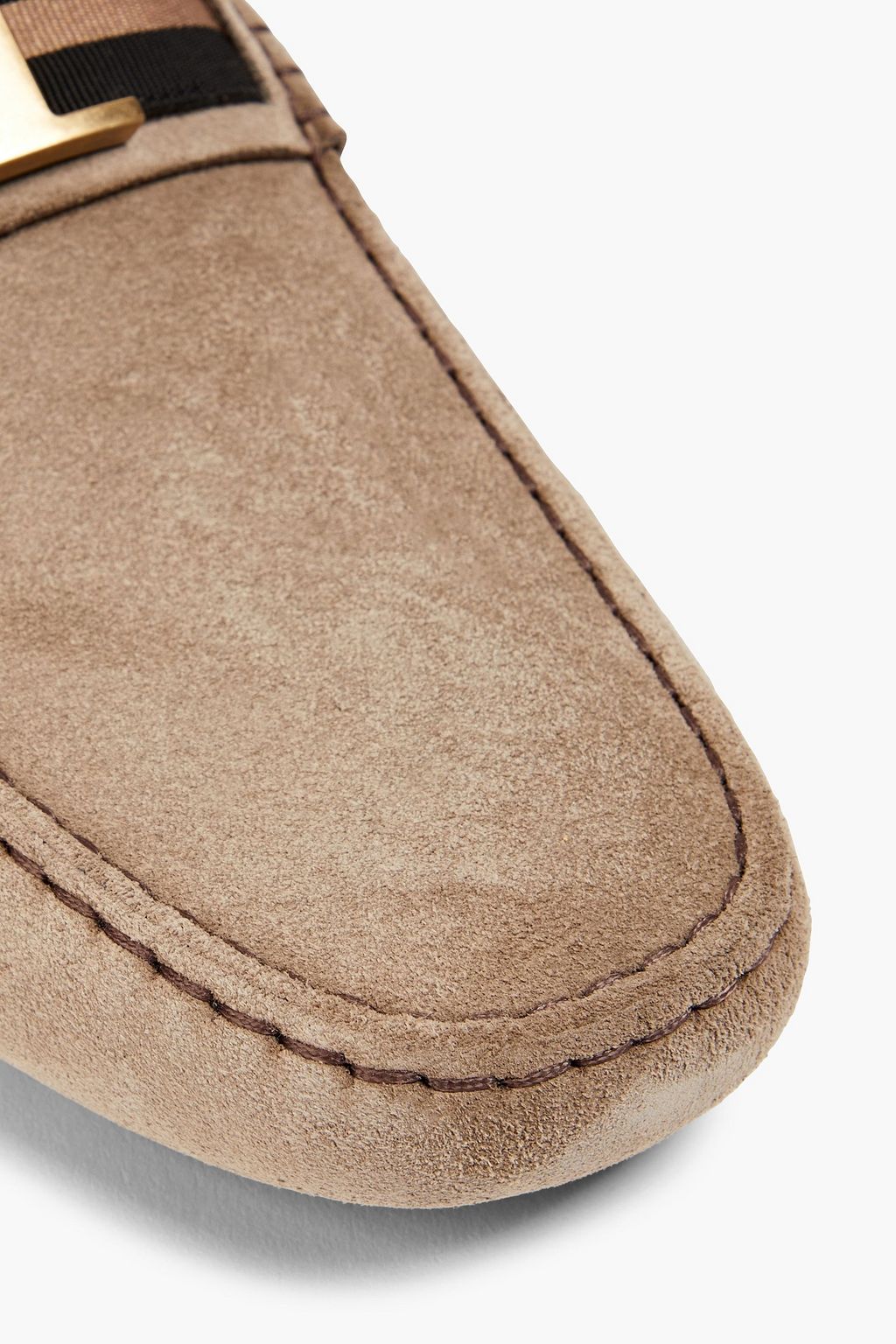 TOD'S T Timeless Gommino suede driving shoes