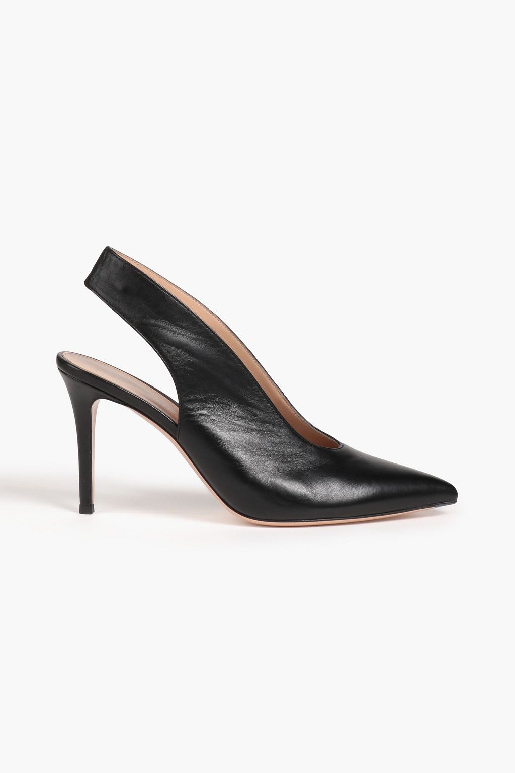 GIANVITO ROSSI Leather slingback pumps | THE OUTNET