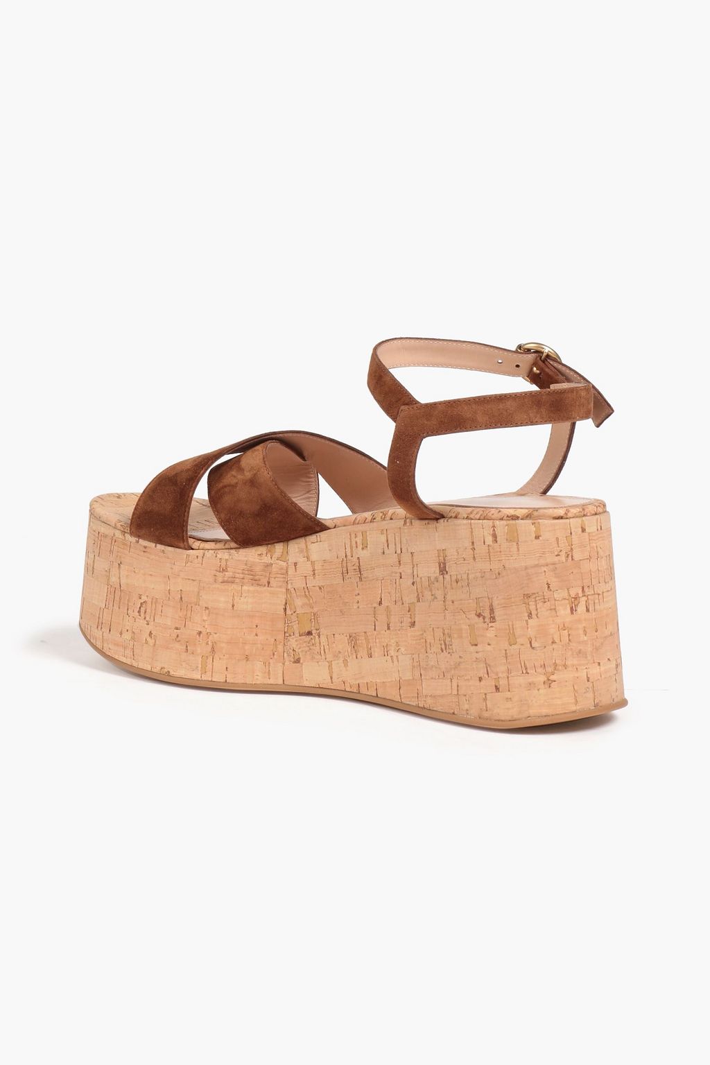 GIANVITO ROSSI Bebe suede platform sandals