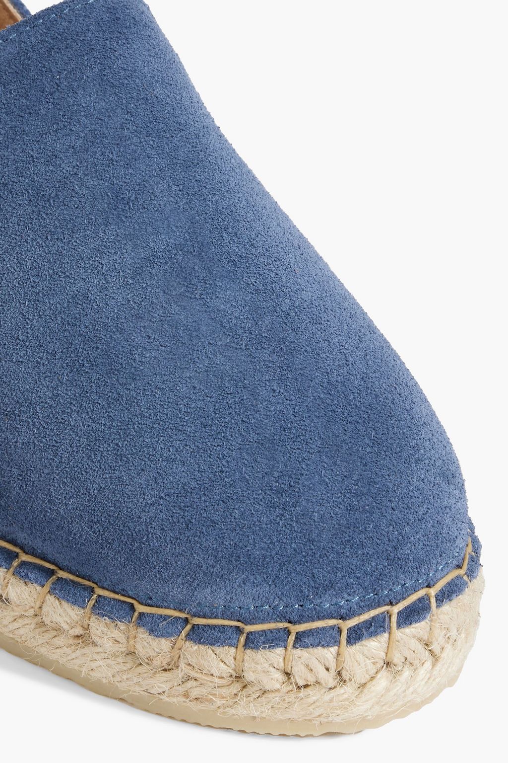 IRIS & INK Hallie suede espadrilles