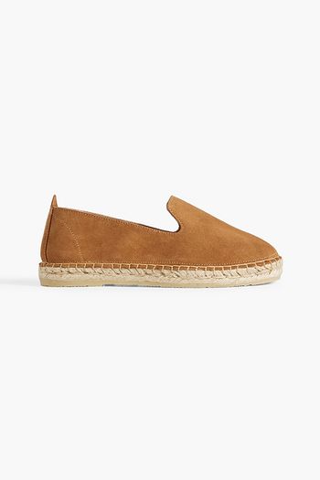 Ladies on sale leather espadrilles