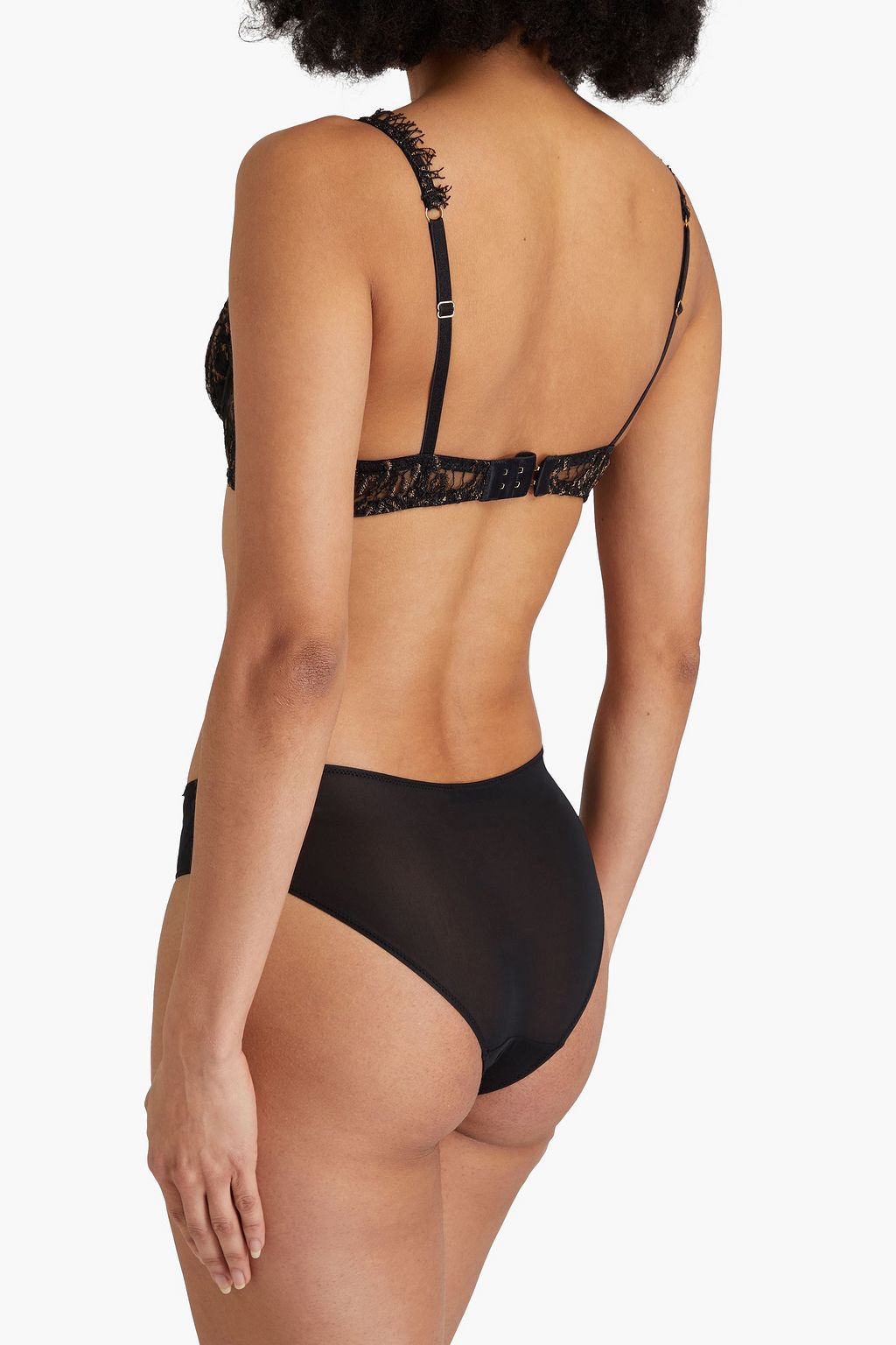 下着・アンダーウェア Coco de mer Felino 727214｜COCO Linge スモーキーフリルレース 三角ブラ M 下着