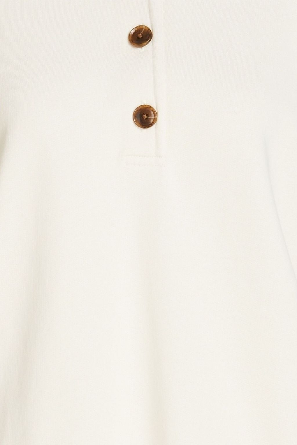 VINCE. French-cotton terry polo shirt
