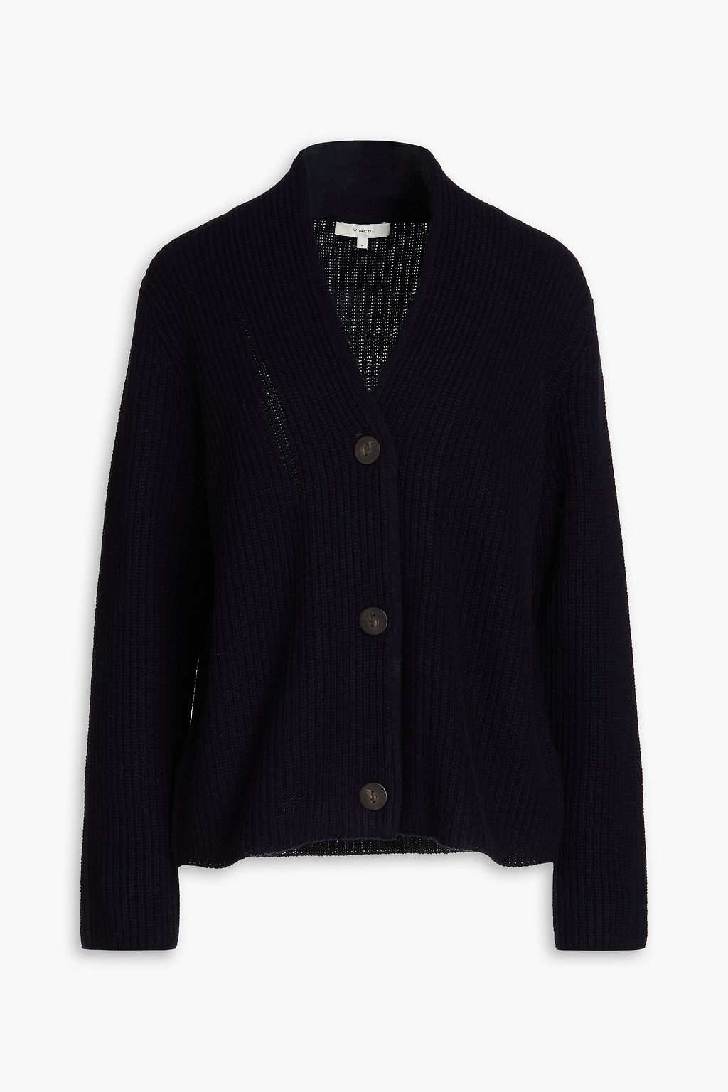 Vince skinny rib online cardigan