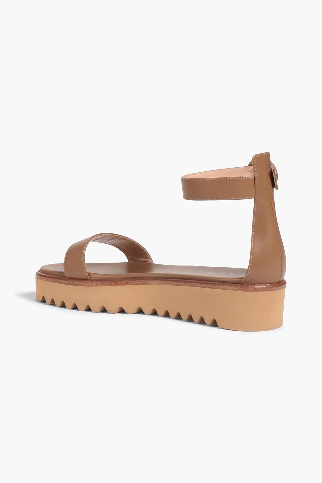GIANVITO ROSSI Eleanor 05 leather platform sandals