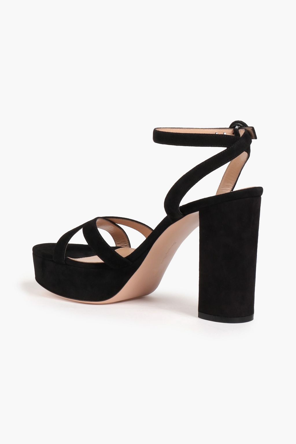 GIANVITO ROSSI Texas suede platform sandals