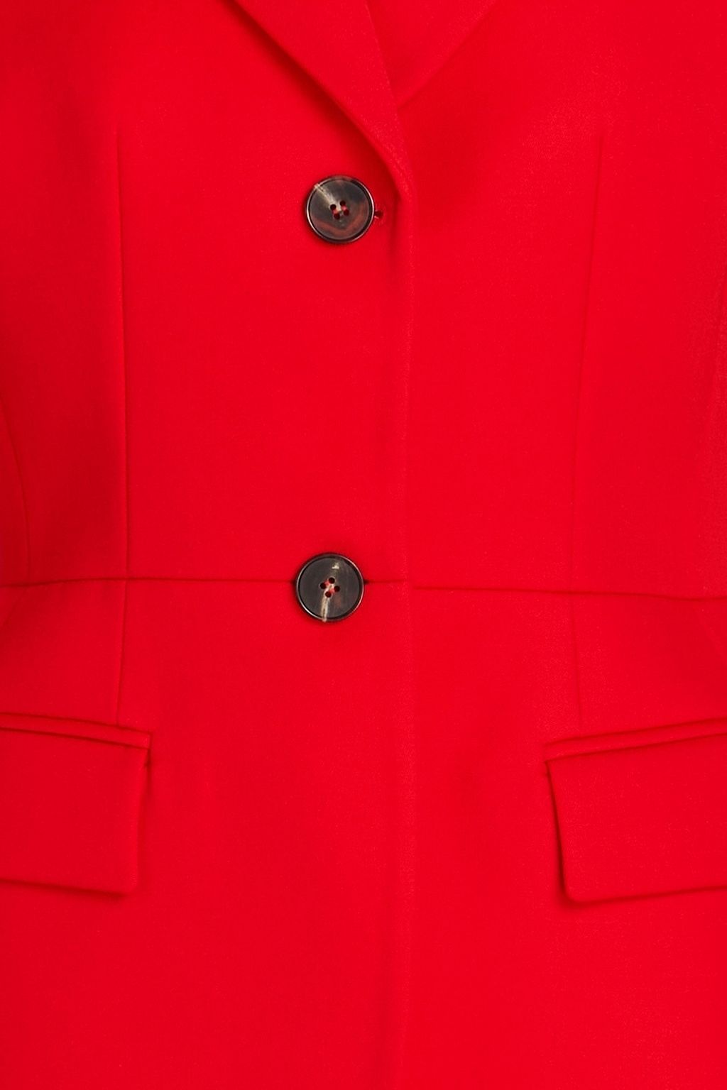 MCQUEEN Grain de poudre wool blazer