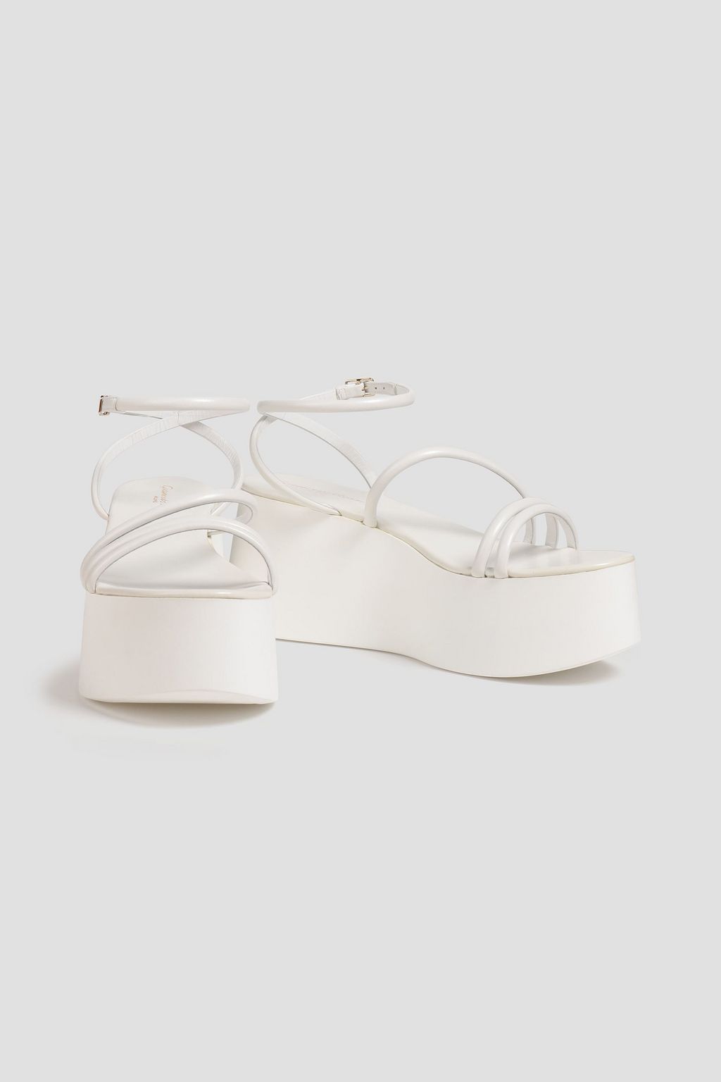GIANVITO ROSSI Bekah leather platform sandals