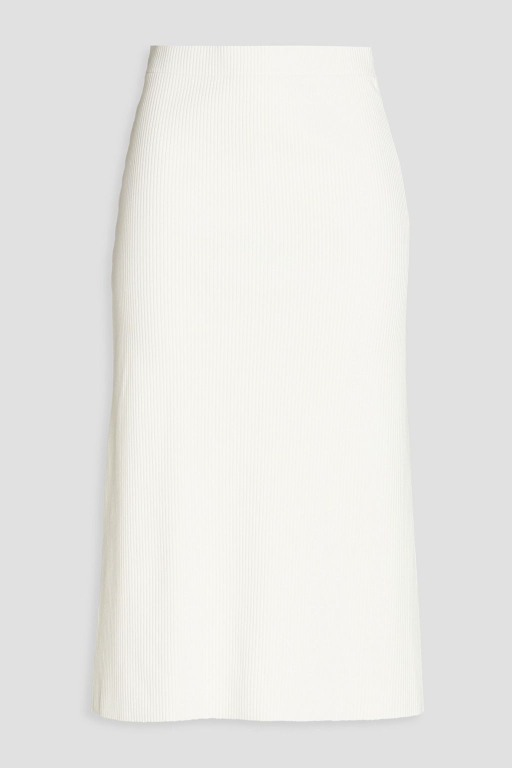 VINCE. Ribbed-knit midi skirt | THE OUTNET