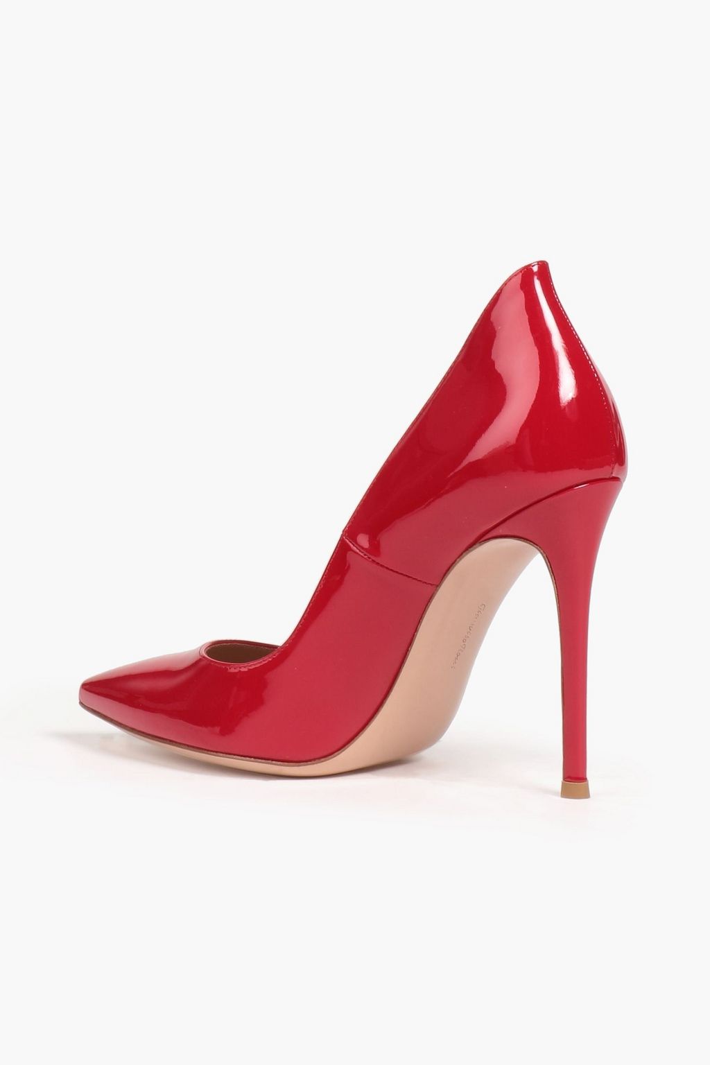 GIANVITO ROSSI Ellipsis patent-leather pumps
