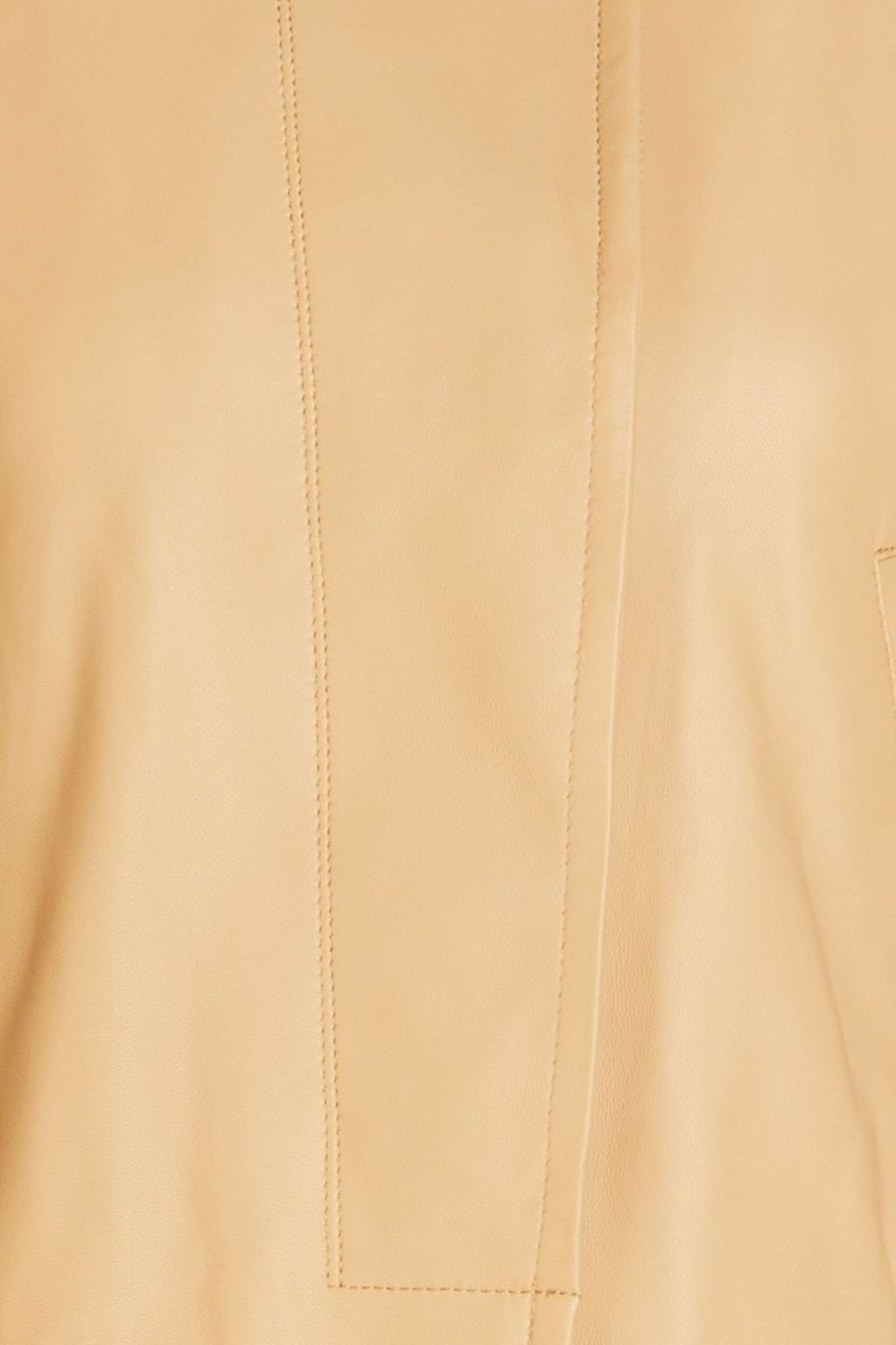 VINCE. Cropped leather jacket