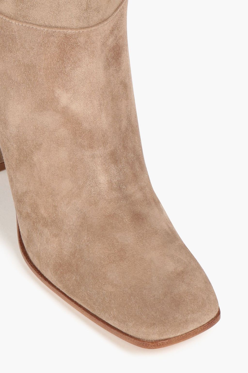 GIANVITO ROSSI Suede knee boots