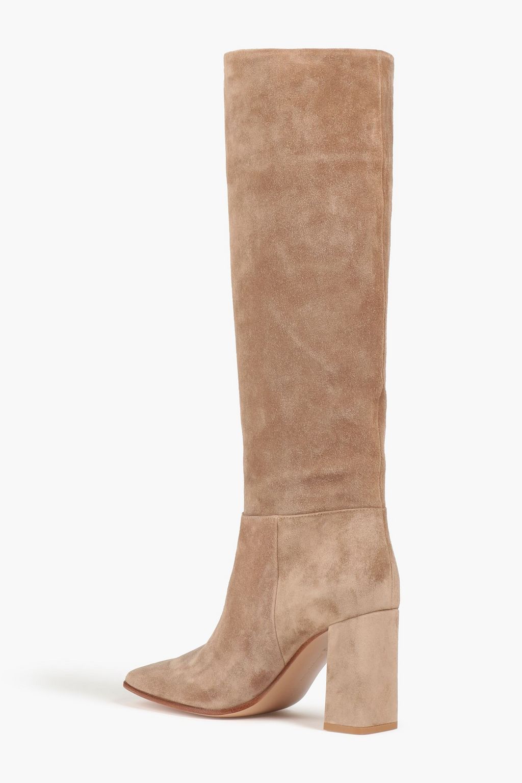 GIANVITO ROSSI Suede knee boots