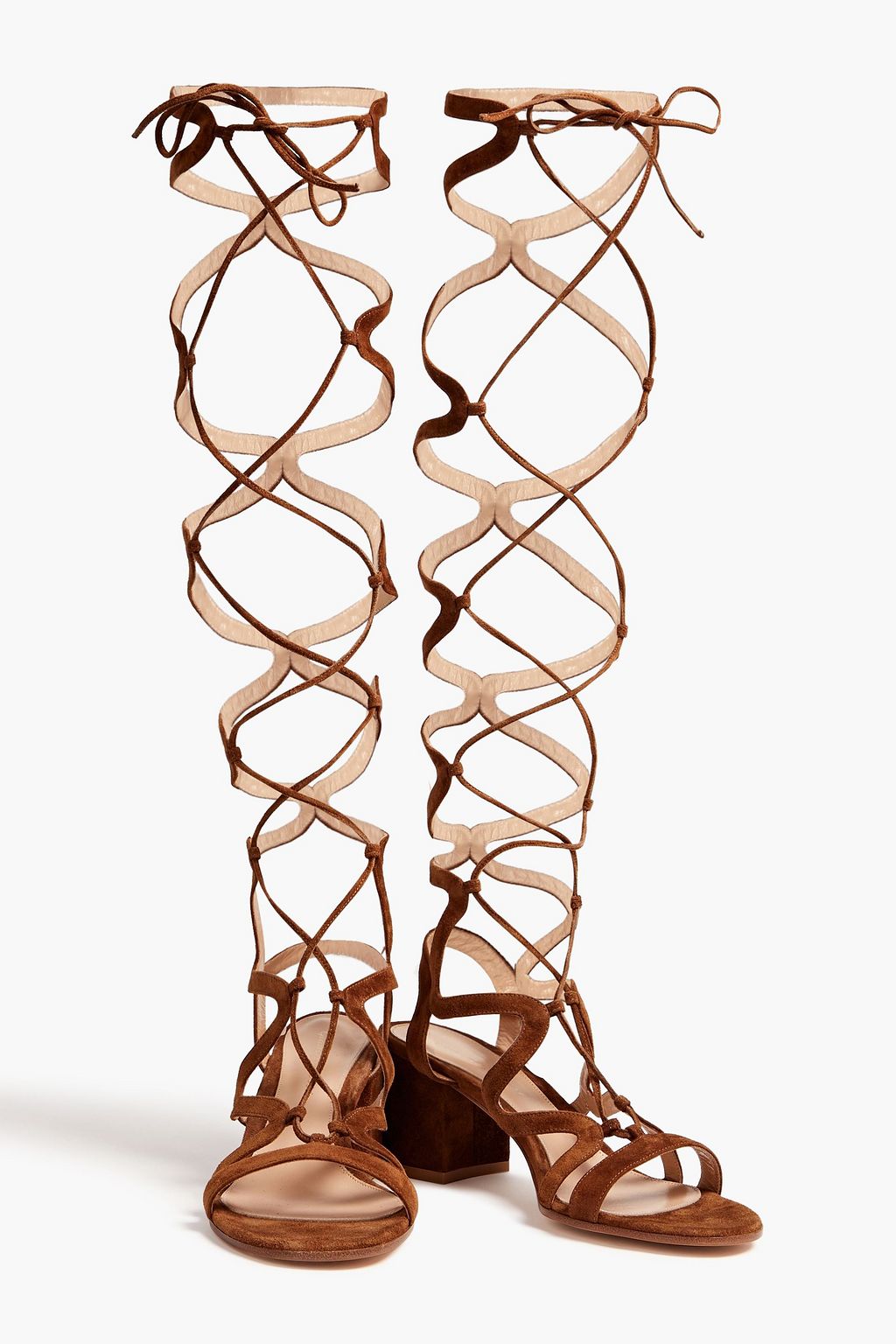 GIANVITO ROSSI Suede sandals