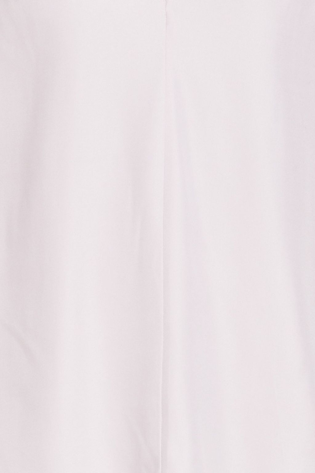VINCE. Ruched silk-blend satin top