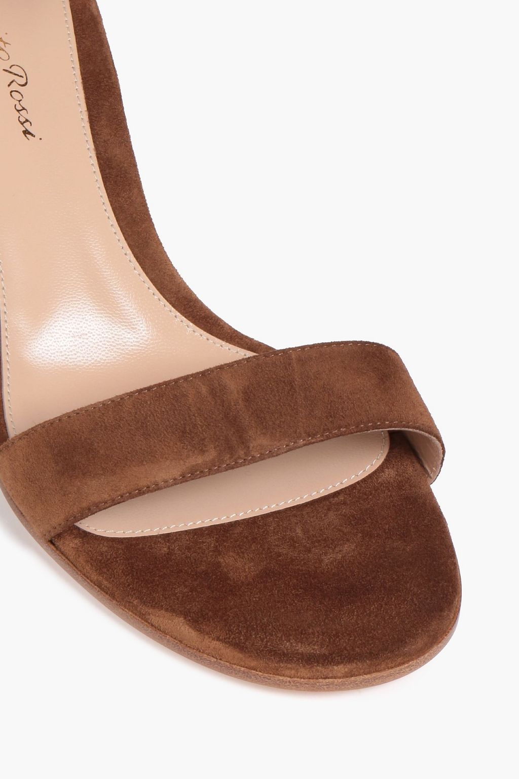 GIANVITO ROSSI Versilia 60 Sandalen aus Veloursleder