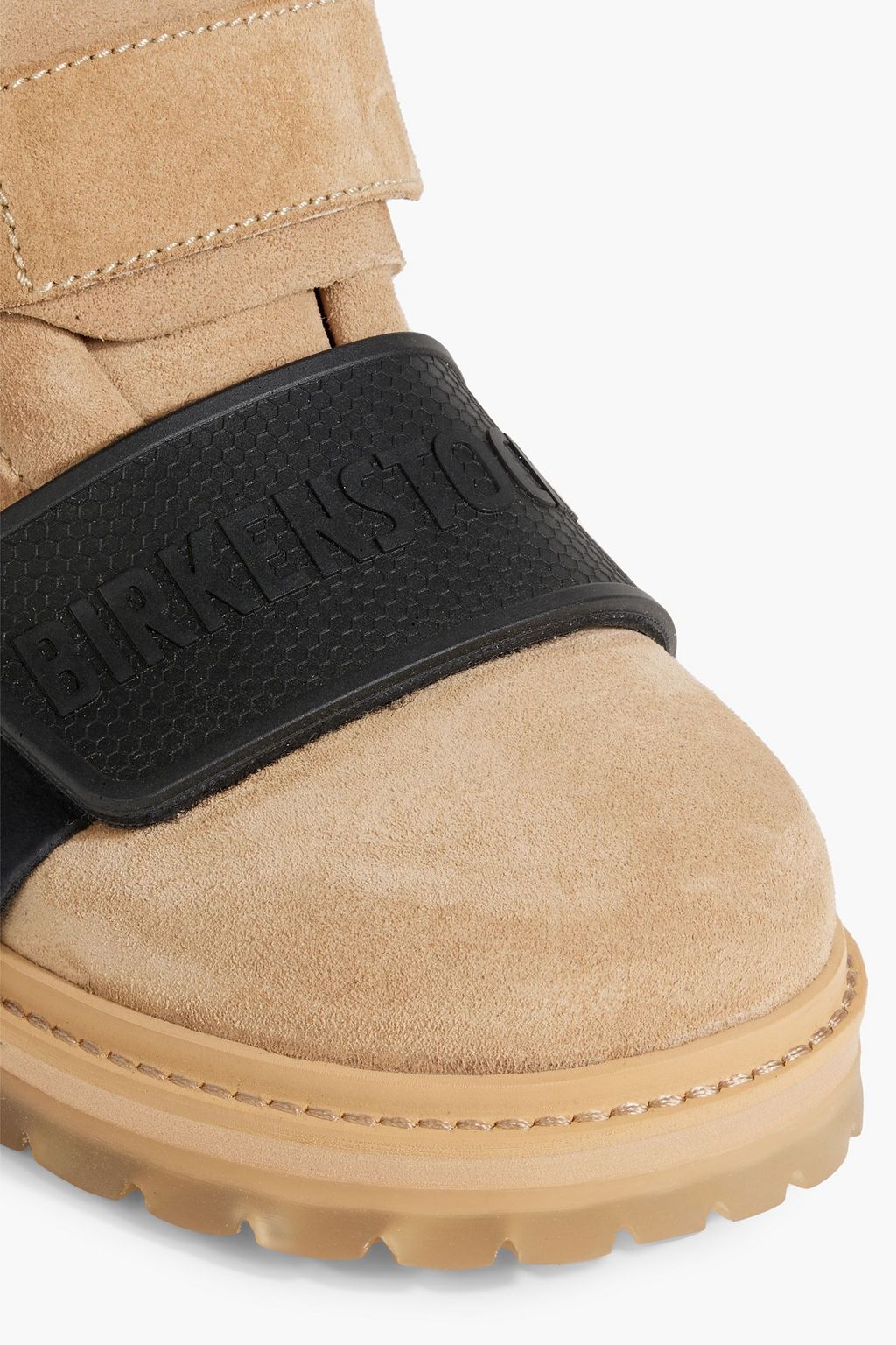 RICK OWENS X BIRKENSTOCK حذاء بوت «هانكوك روترهايكر» إلى الكاحل من الجلد