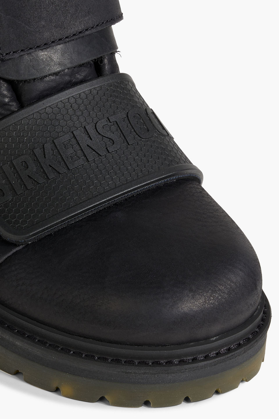 Shop Rick Owens Hancock Rotterhiker Leather Ankle Boots In Black